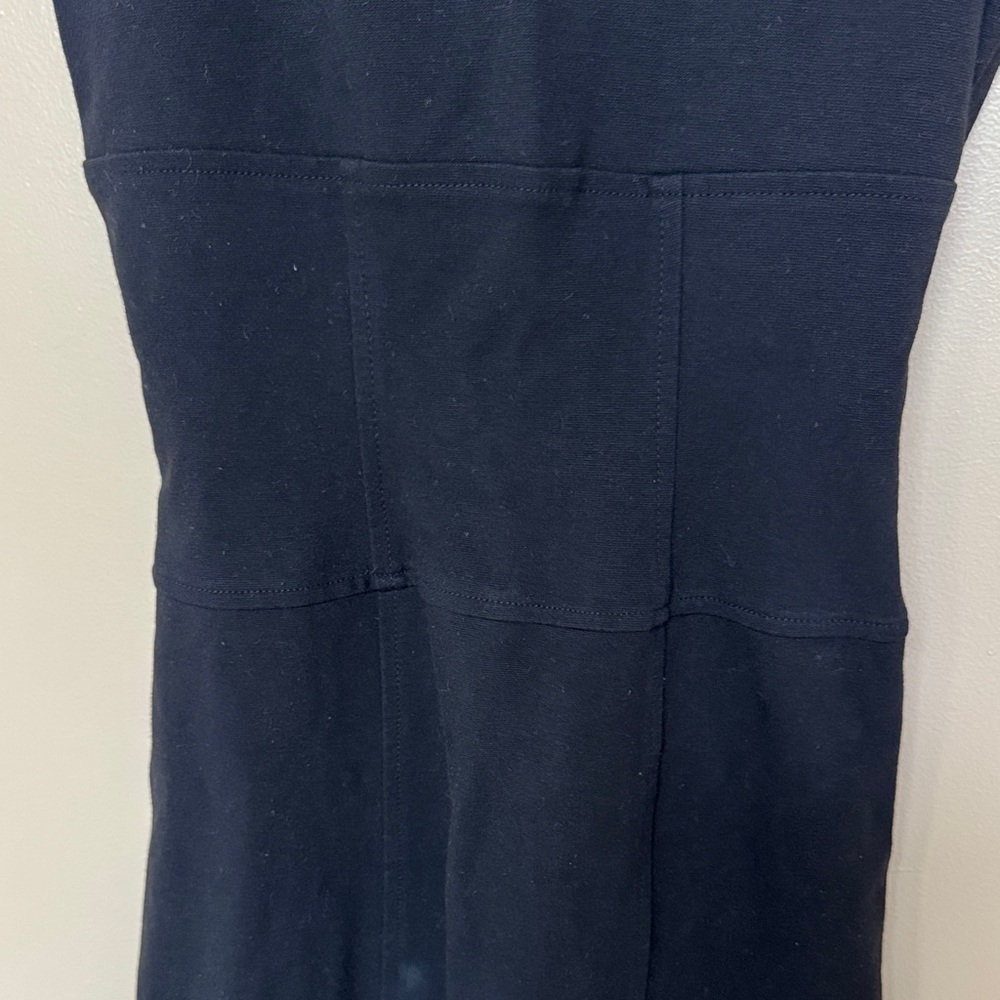 Diane von Furstenberg Elegant Black Cap Sleeve A Line Dress sz 2 good condition - Picture 6 of 10